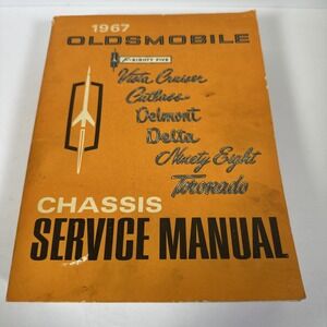 1967 Oldsmobile Chassis Service Manual ORIGINAL Olds Repair Shop Book OEM